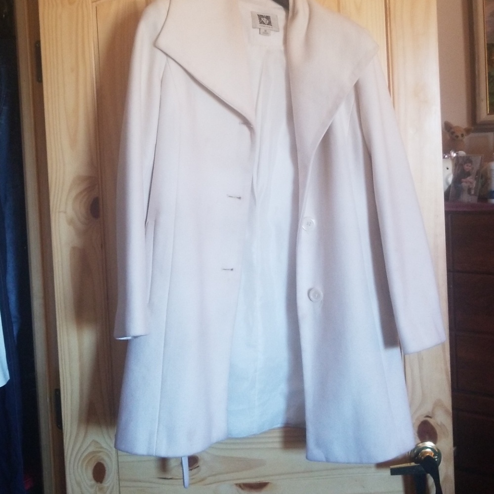Anne Klein Wool/Polyster Winter Coat